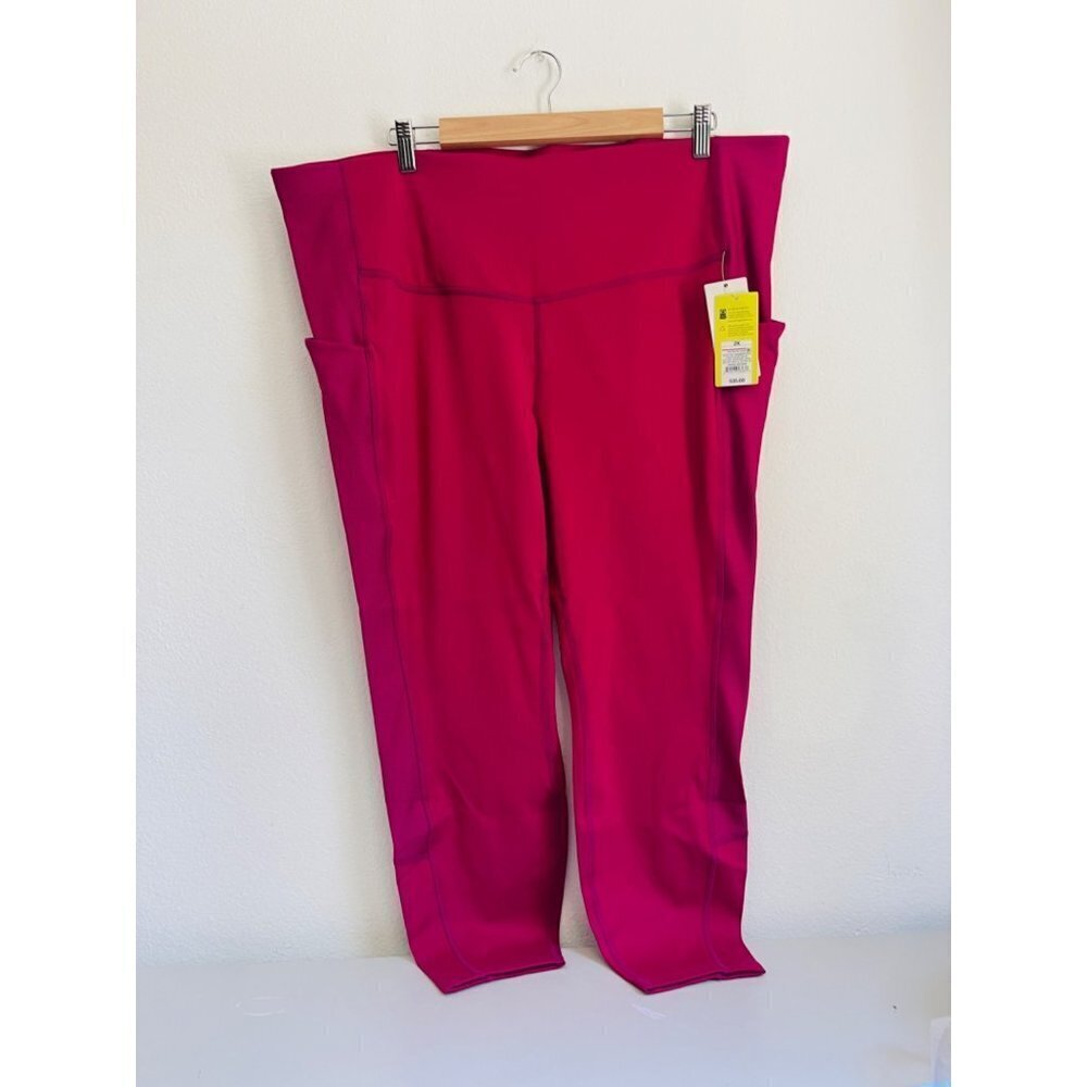NWT All In Motion fuchsia leggings sz 2X - Picture 2 of 6